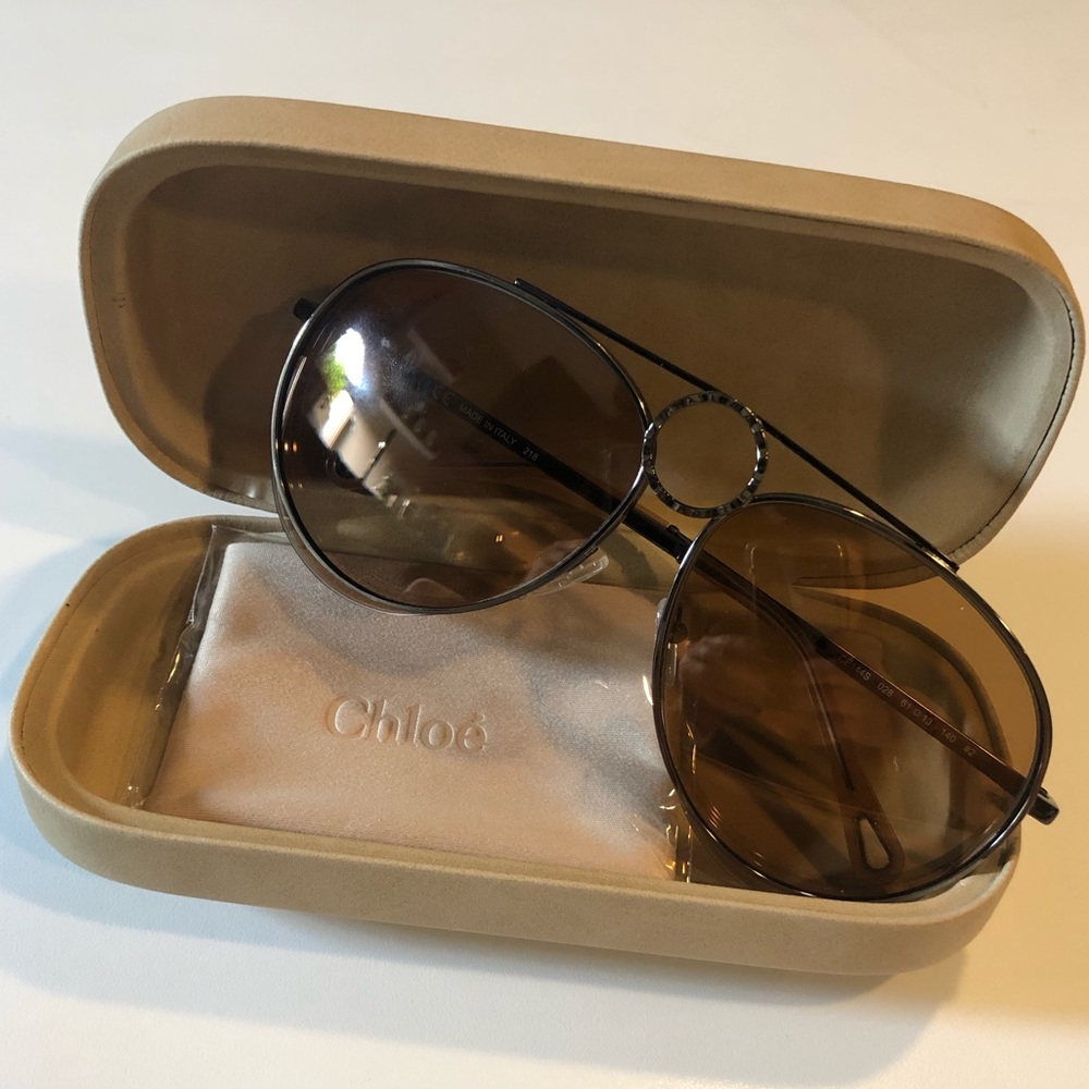 Chloé Aviator Sunglasses